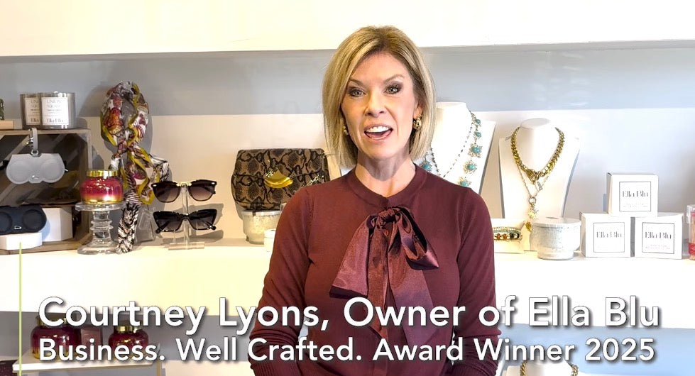 Ella Blū Receives the Business. Well Crafted. Award